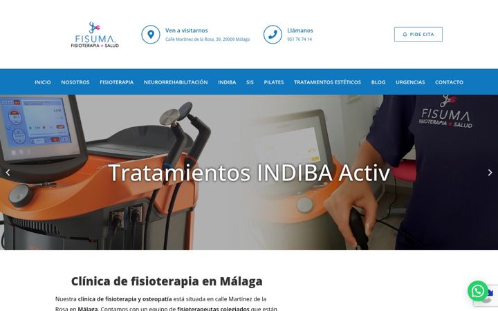 Screenshot of fisumasalud.com
