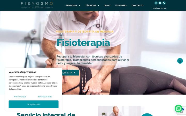 Screenshot of fisyosmo.com