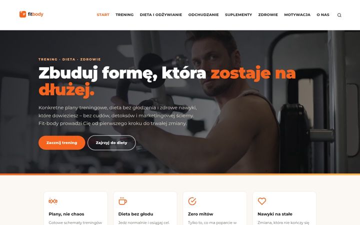 Screenshot of fit-body.com.pl