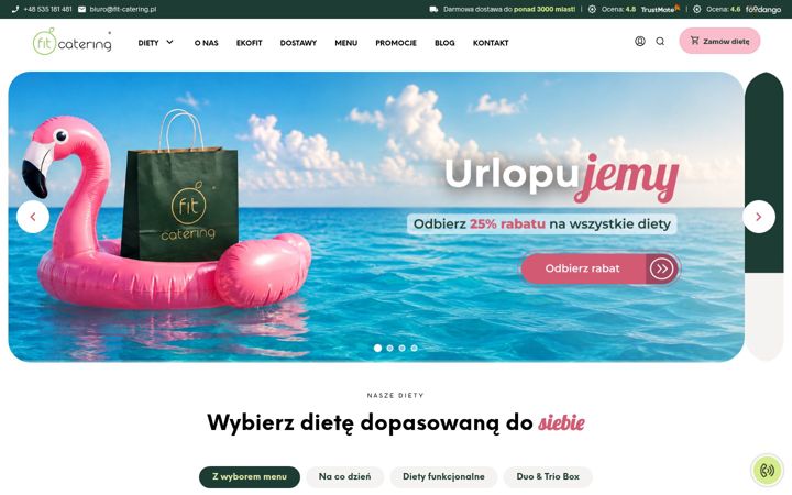 Screenshot of fit-catering.pl