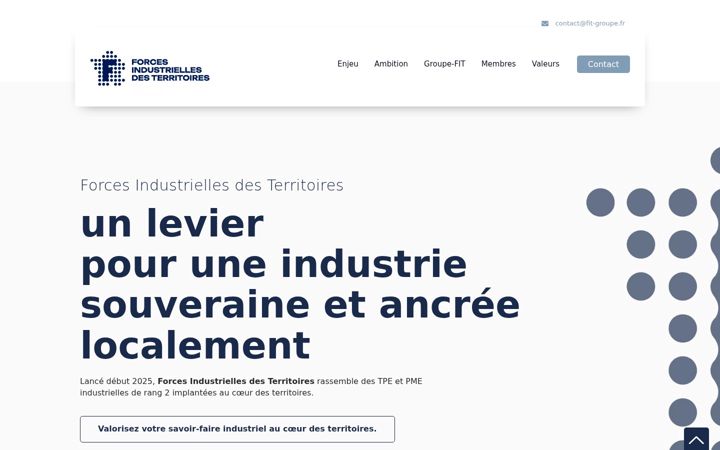 Screenshot of fit-groupe.com