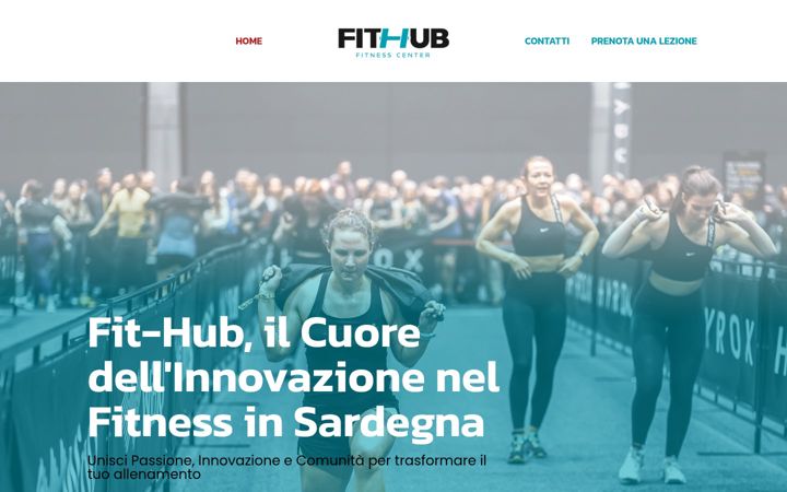 Screenshot of fit-hub.net
