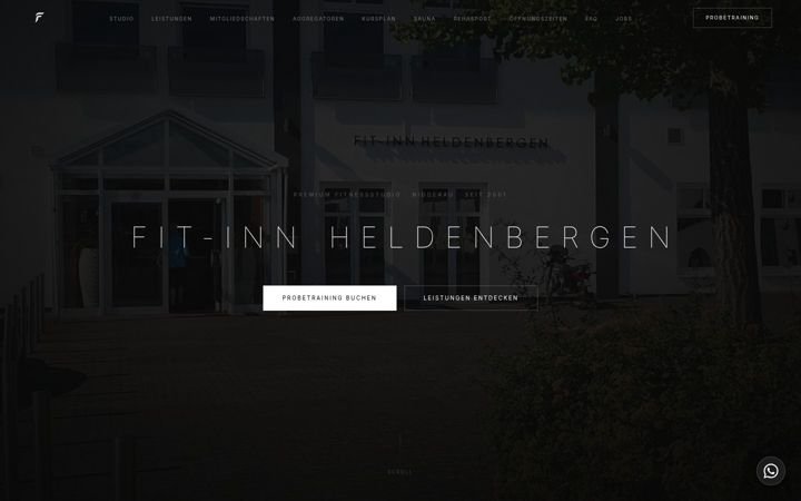 Screenshot of fit-inn.com