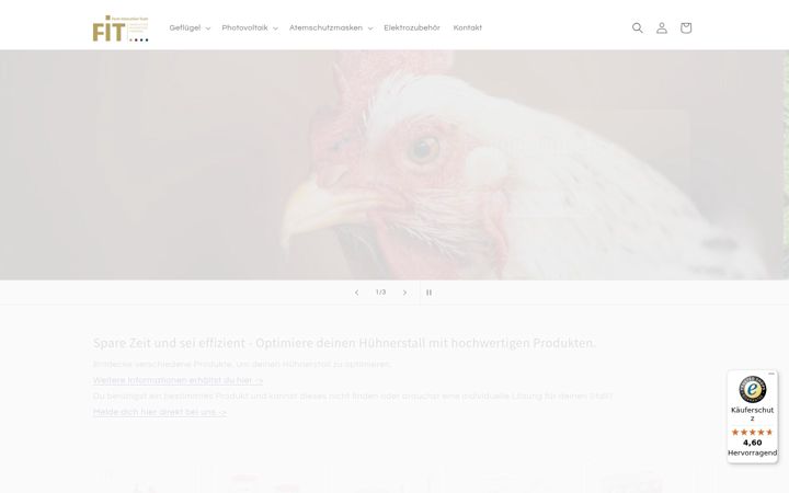 Screenshot of fit-product.com