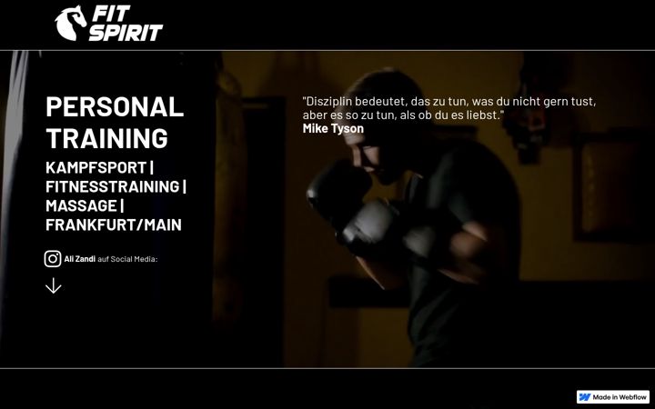 Screenshot of fit-spirit.de