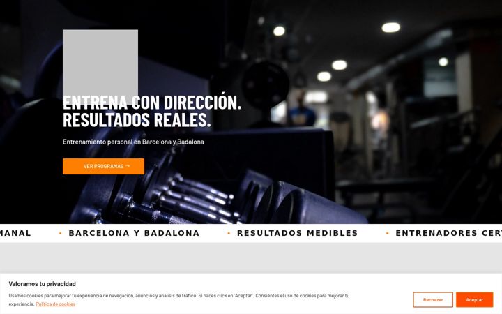 Screenshot of fit2you.es