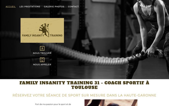 Screenshot of fit31.fr
