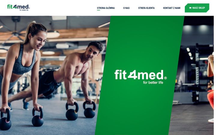 Screenshot of fit4med.com