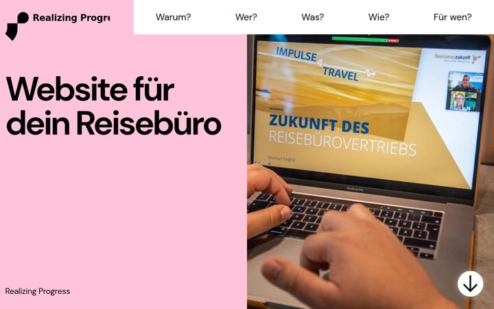 Screenshot of fit4trip.de