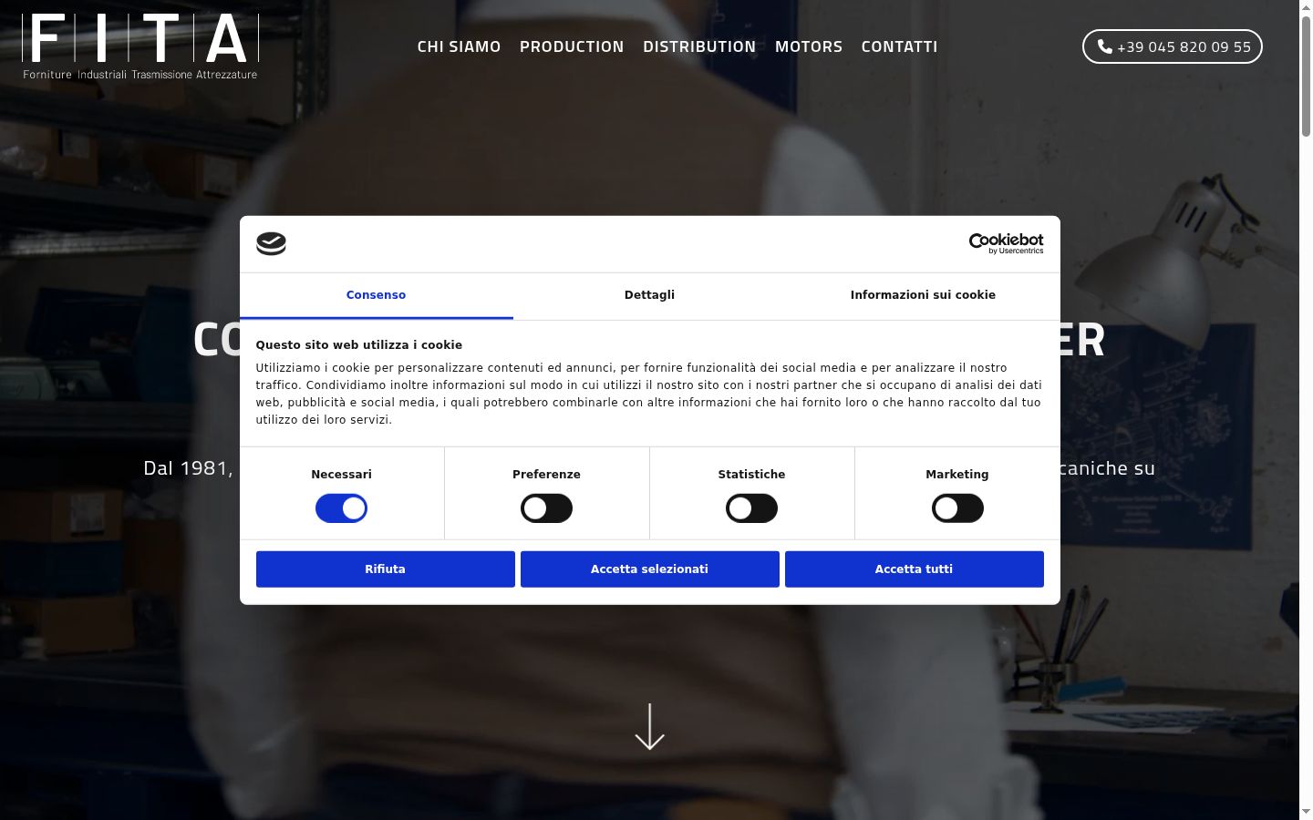 Sutikimo reklamjuostės, rodytos prieš bet kokią sąveiką, ekrano kopija