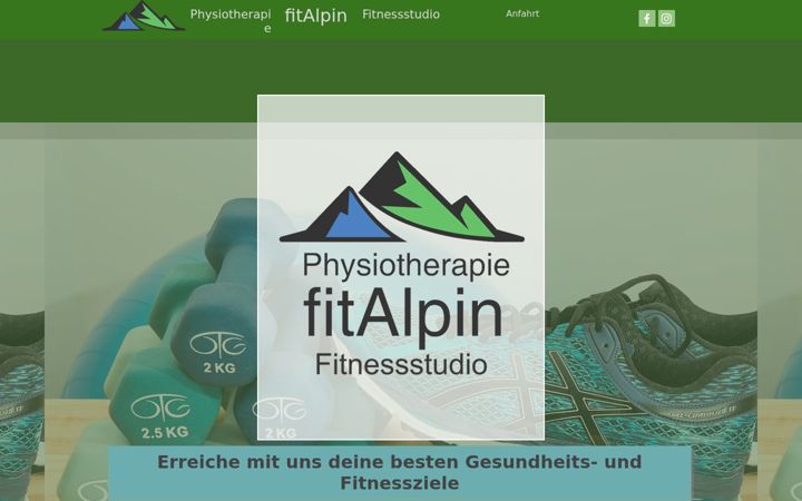 Screenshot of fitalpin.at