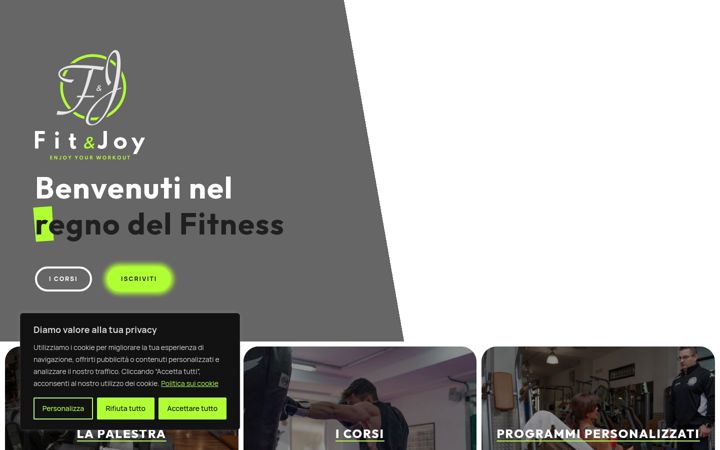 Screenshot of fitandjoy.it
