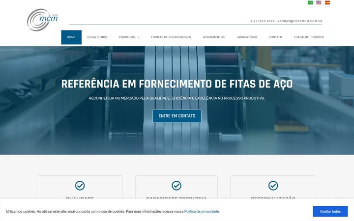 Captura de pantalla de fitasmcm.com.br