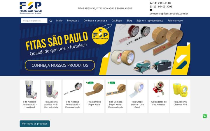 Screenshot of fitassaopaulo.com.br