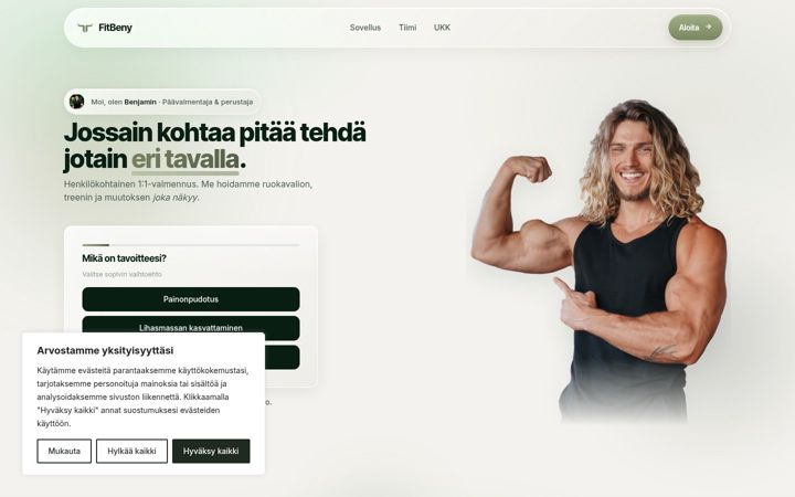 Zrzut ekranu fitbeny.fi