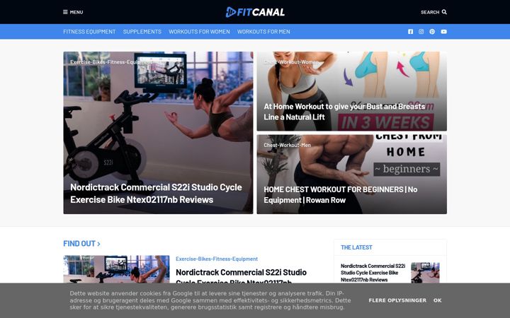 Screenshot of fitcanal.com