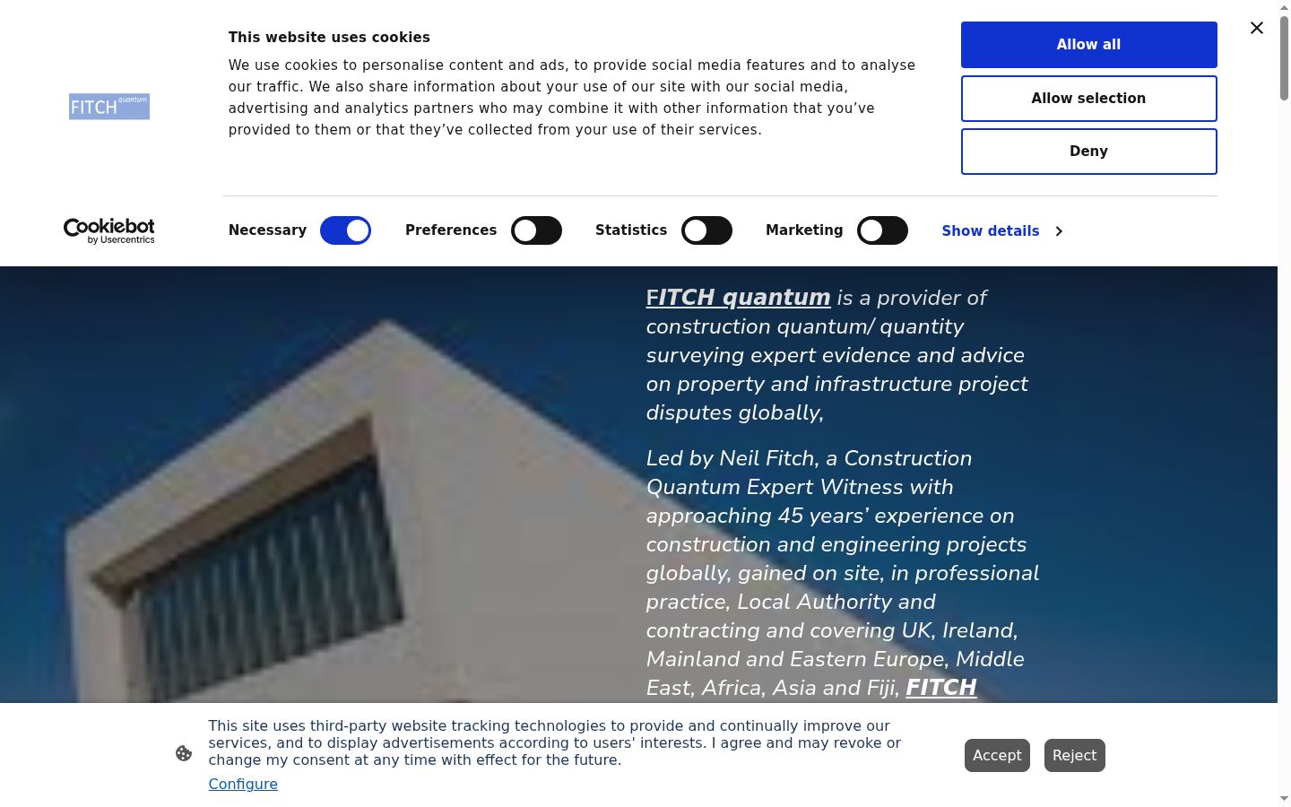 Screenshot tal-banner tal-kunsens muri qabel kwalunkwe interazzjoni