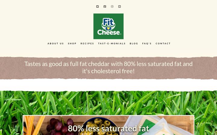Screenshot of fitcheese.co.uk