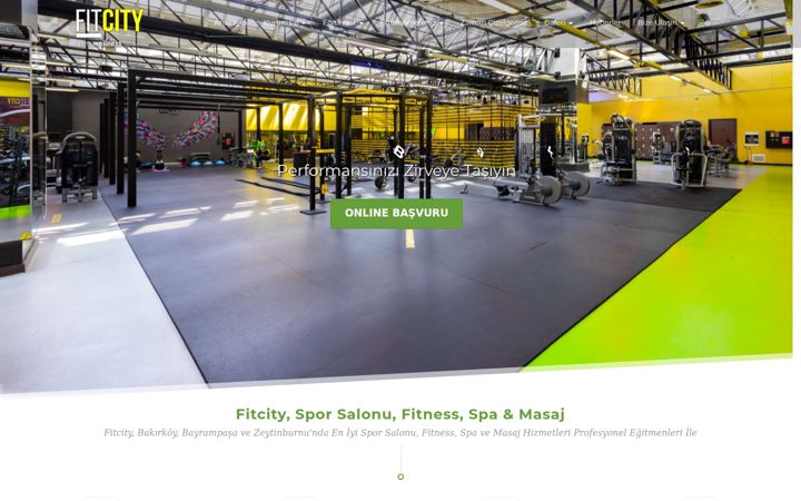 Snimka zaslona za fitcity.com.tr