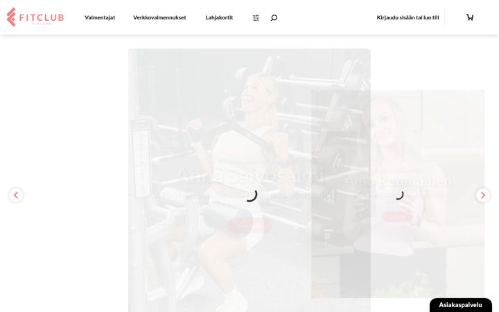 Screenshot of fitclubfinland.fi