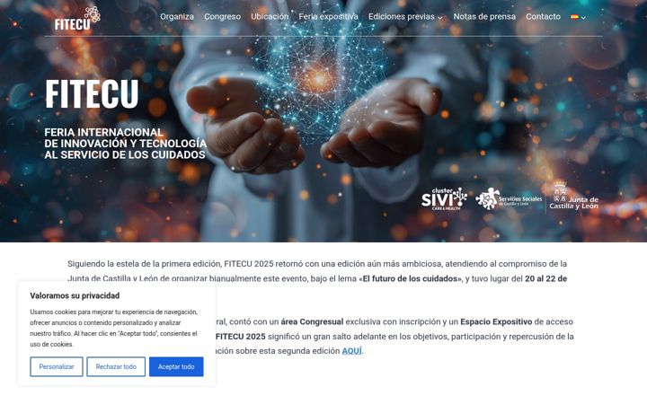 Screenshot von fitecu.es