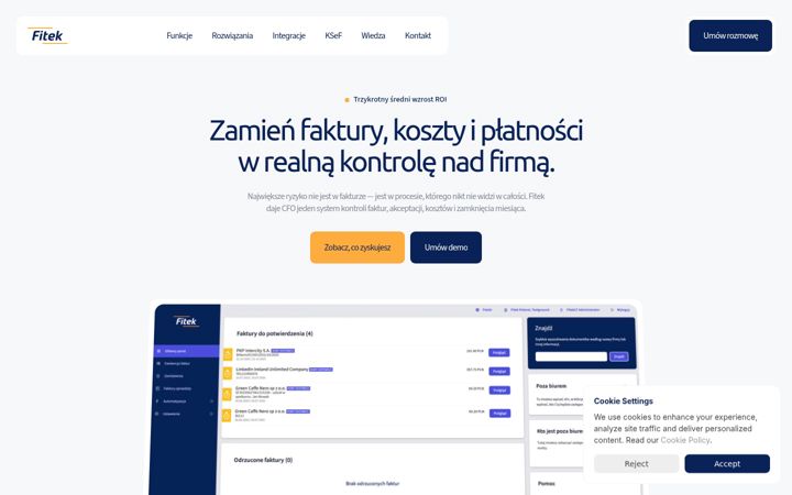 Screenshot of fitek.pl