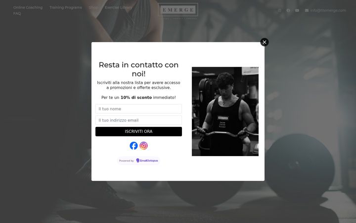 Screenshot of fitemerge.com