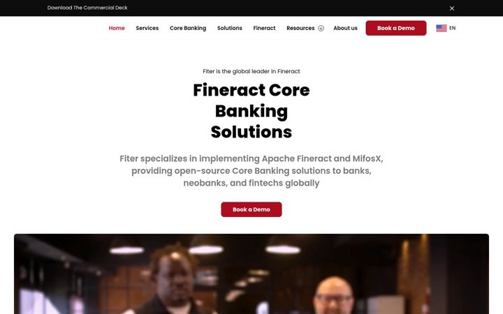 Screenshot of fiter.io