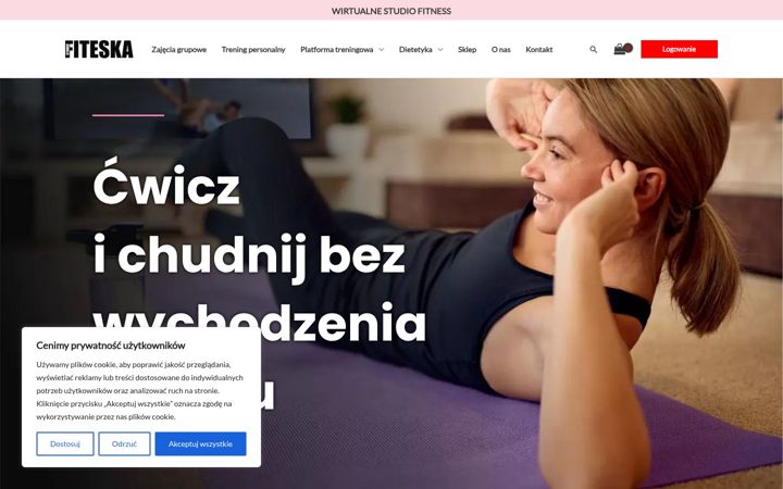 Screenshot of fiteska.com