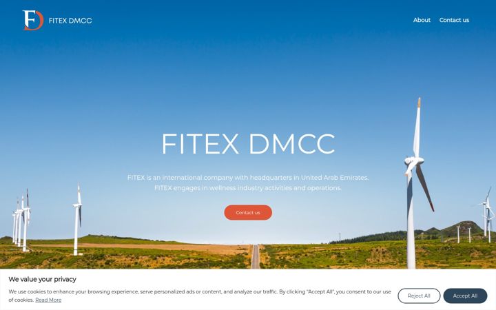 Screenshot of fitexdmcc.com