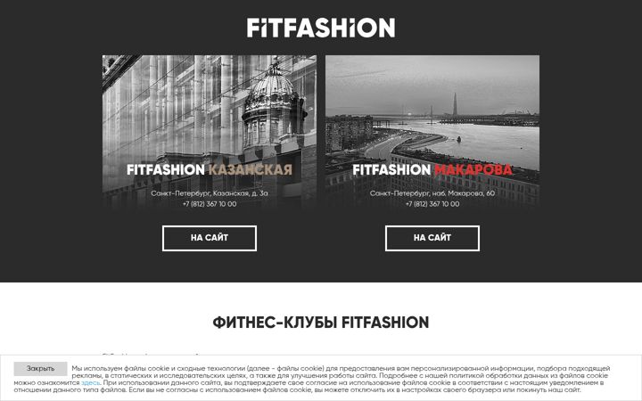 Screenshot of fitfashion.ru