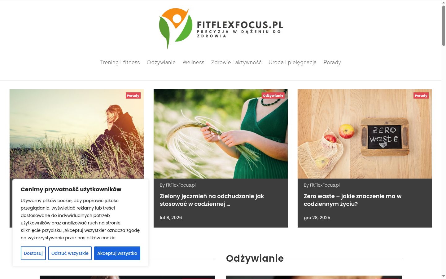 Ekrānuzņēmums ar piekrišanas baneri, kas tika rādīts pirms jebkādas mijiedarbības