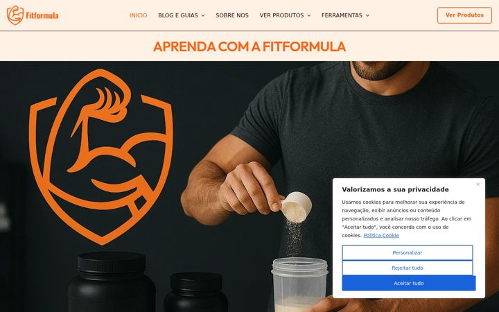 Captura de pantalla de fitformula.com.br