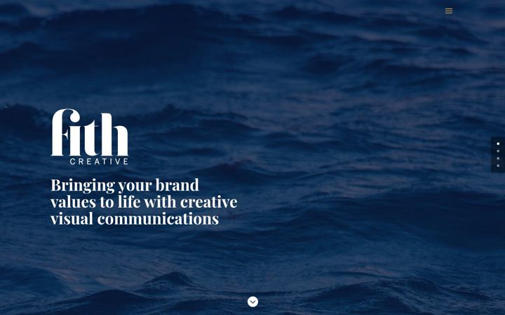 Snímek obrazovky fith-creative.co.uk