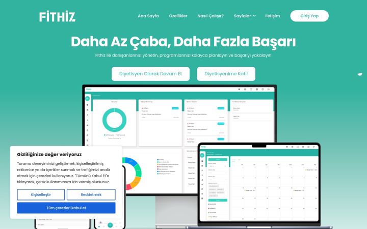 Screenshot of fithiz.com