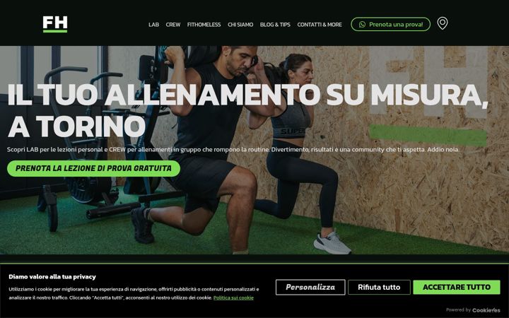 Screenshot of fithome.it