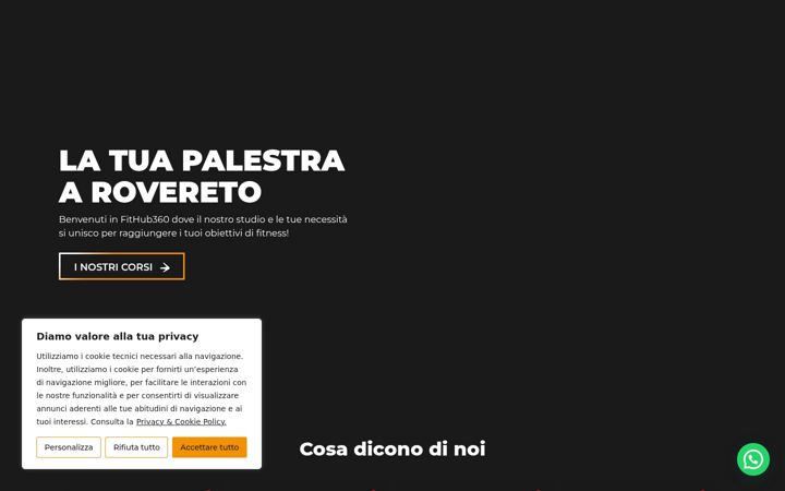 Екранна снимка на fithub-rovereto.it