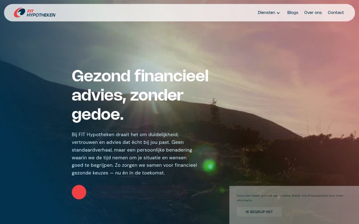 Screenshot of fithypotheken.nl
