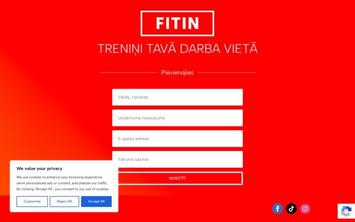 Screenshot of fitin.lv