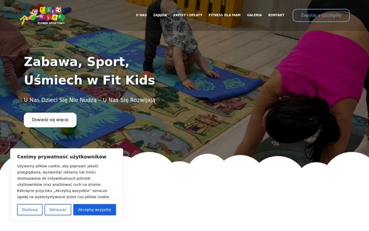 Screenshot of fitkids.info.pl