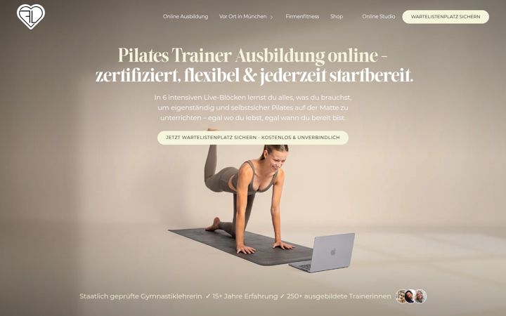 Screenshot of fitlara.com