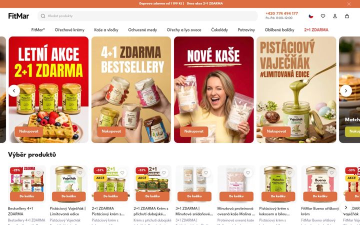 Screenshot of fitmar.cz