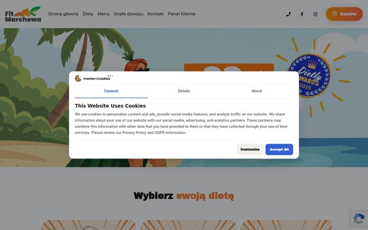 Screenshot of fitmarchewa.pl