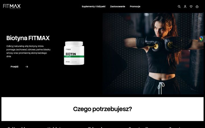 Screenshot of fitmax.pl