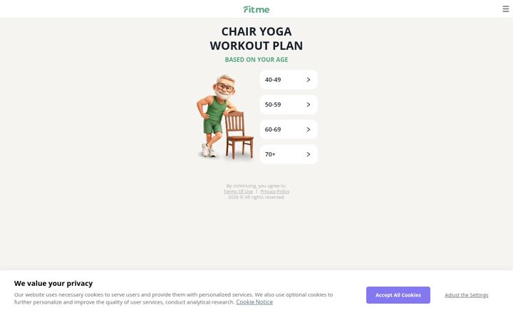 Screenshot of fitme.expert