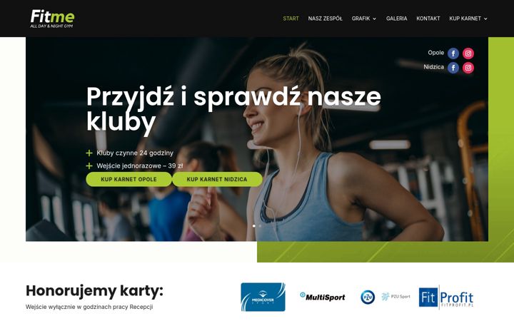 Screenshot of fitme24.pl
