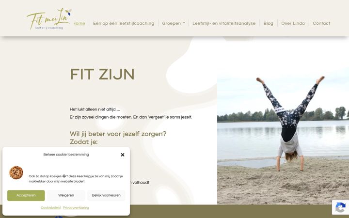 Screenshot of fitmeilin.nl