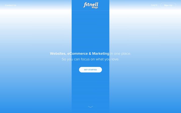 Skjámynd af fitnell.com