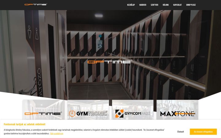 Screenshot of fitness-belepteto.hu