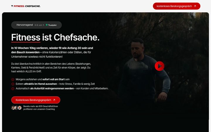 Skjermbilde av fitness-chefsache.de